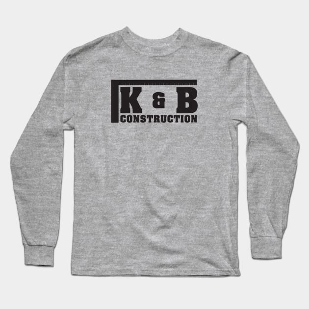 K & B Construction Long Sleeve T-Shirt by StadiumSquad